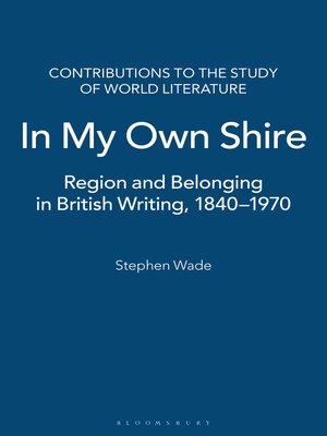 cover image of In My Own Shire